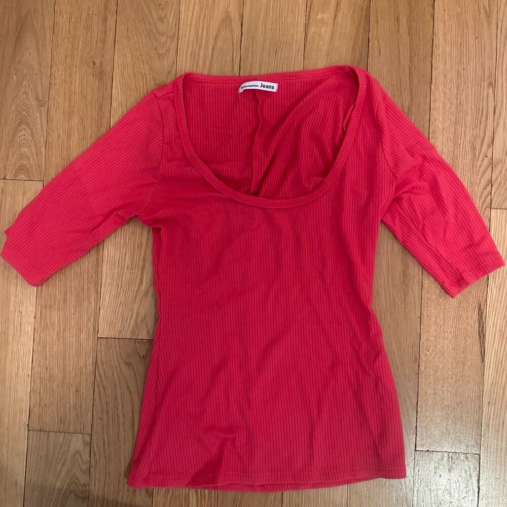 Reformation ribbed top